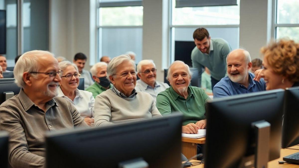 Aulas de informática para terceira idade Aulas de informática para terceira idade