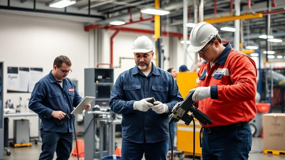 Tipos de Serviços Oferecidos pela Equipe de Manutenção Tipos de Serviços Oferecidos pela Equipe de Manutenção